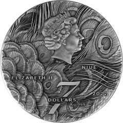 7 Dollars - Elizabeth II Peacock