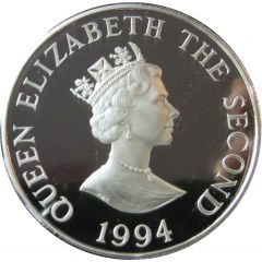 2 Pounds - Elizabeth II D-Day, Silver Piedfort Issue