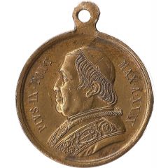 Medal - Pius IX Jubilee 1875
