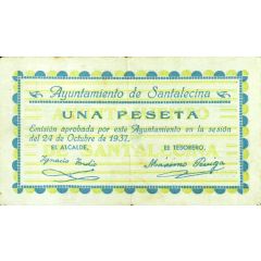 1 Peseta Santalecina