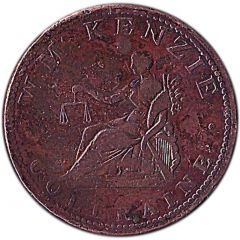 1 Penny Coleraine - W. McKenzie