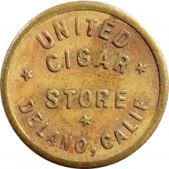 5 Cents - United Cigar Store Delano, California