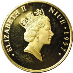 100 Dollars - Elizabeth II Statue of Liberty