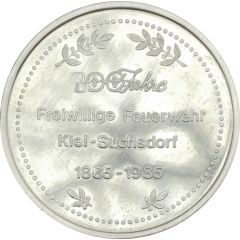 Medal - 100th anniversary of the voluntary fire brigade of Kiel-Suchsdorf