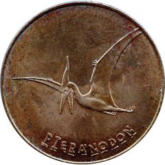 Token - Tetley, The Lost World No 8. Pteranodon