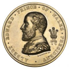 Award - Victoria International Exhibition of all Fine Arts Industries and Inventions, gilt