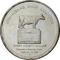 1 Dairy County Dollar - Woodstock, Ontario