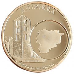Medal - European Currencies Andorra