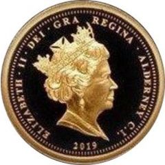 25 Pounds - Elizabeth II 2019 Remembrance Day, Gold