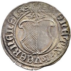 1/2 Batzen `Doppler` Renaissance shield, gothic script