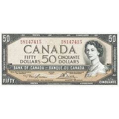 50 Dollars - Elizabeth II without devil`s face