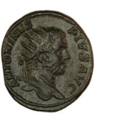 Dupondius - Caracalla PONTIF TR P XIII COS III S C, Victory