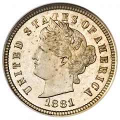 1 Cent `Liberty Head One Cent` Pattern