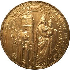 Token - Arthus Bertrand - Cathedrales et Sanctuaires de France Notre Dame de la Seds
