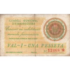 1 Peseta Esparreguera
