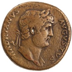 Sestertius - Hadrian COS III LIBERALITAS AVG IIII S C, Liberalitas