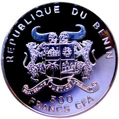 500 Francs CFA Year of the Dragon