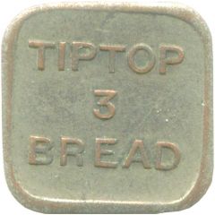 Bread Token - Tip Top 3 1 Loaf