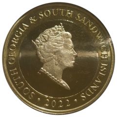 2 Pounds - Elizabeth II Swedish Antarctic expedition