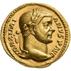Aureus - Maximian HERCVLI DEBELLAT; Trier
