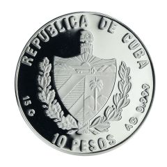 10 Pesos Colossus of Rhodes