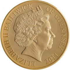 10 Pounds - Elizabeth II Royal Wedding, Gold Proof