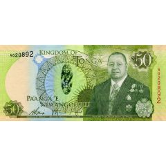 50 Pa`anga Coronation