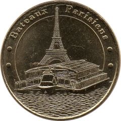 Monnaie de Paris Tourist Token - Bateaux Parisiens