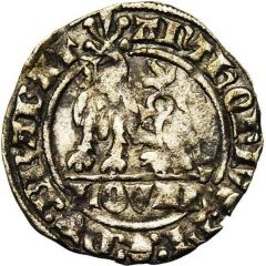 1/2 Groat - Antoine of Burgundy