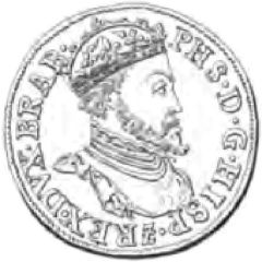 1 Gold Real - Philip II without ANG in titles