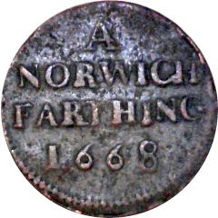 Farthing - Norfolk Norwich / Town
