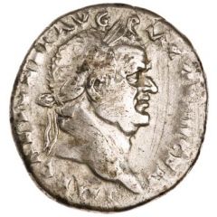 Denarius - Vespasian FIDES PVBL