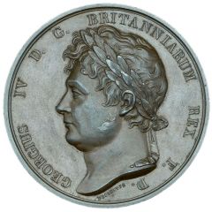Medal - George IV Coronation, A. Desboeufs