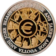 Medal - 25 Years since introduction of the Euro