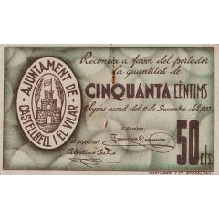 50 Céntimos Castellbell i el Vilar