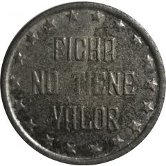 Token - Ficha no tiene Valor