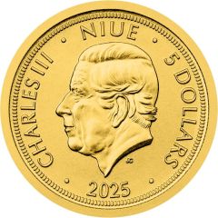 5 Dollars - Charles III Golden Eagle