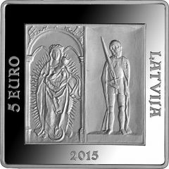 5 Euros 500 Years of the Riga Castle