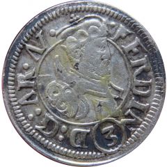 3 Kreuzers - Ferdinand II of Tyrol