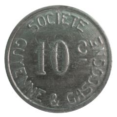 10 Centimes - Société Guyenne and Gascogne Oloron-Sainte-Marie