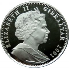 1 Crown - Elizabeth II Stanley meeting Dr Livingstone