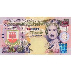 20 Pounds - Elizabeth II Tercentenary