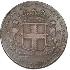 Jeton - Louis XIV - États de Bourgogne - G. de Gadagne d’Hostun, élu de la noblesse