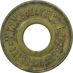 5 Cents - N.W. Novelty Co. Ltd Calgary, Alberta