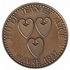 Medal - Jeu de Jean et Alice - Wavre