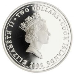 2 Dollars - Elizabeth II Bell Bird