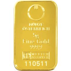 5 Gram Gold Münze Österreich Kinebar