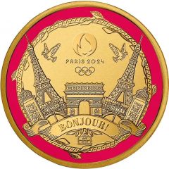 Jeton touristique - Monnaie de Paris - Bonjour !