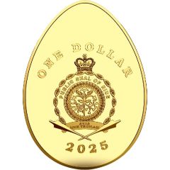 1 Dollar - Charles III Easter Egg