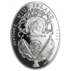 2 Dollars - Elizabeth II Pansy Egg